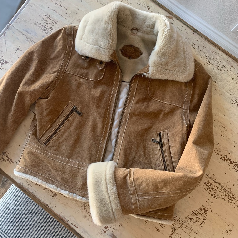 Wilson’s Leather suede jacket